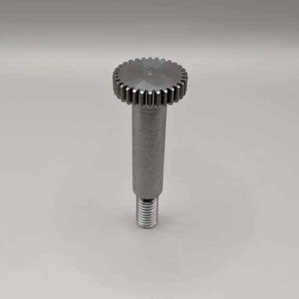 top view of pinion shaft spare part for the Startrite tilt arbour rip fence