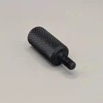 Startrite Bandit & Startrite 12-S Fence Handle. Knurled & black with a threaded end.