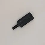top down view of the black kurled hand knob for the Startrite Bandit & 12-S Rip Fence