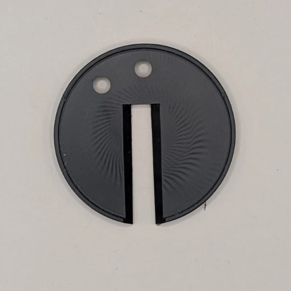 underside of the Startrite Table insert, used on vertical bandsaws with the MK1 fixed table.