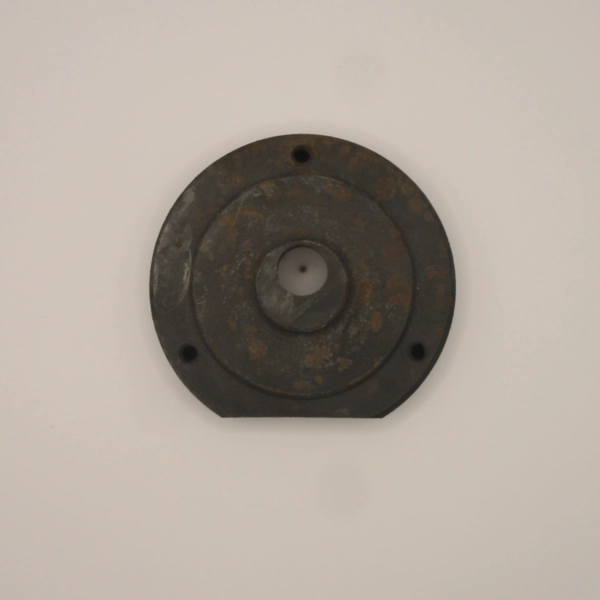 End cap for the Startrite Chip Blower Pump, found on most Startrite industrial vertical bandsaws.