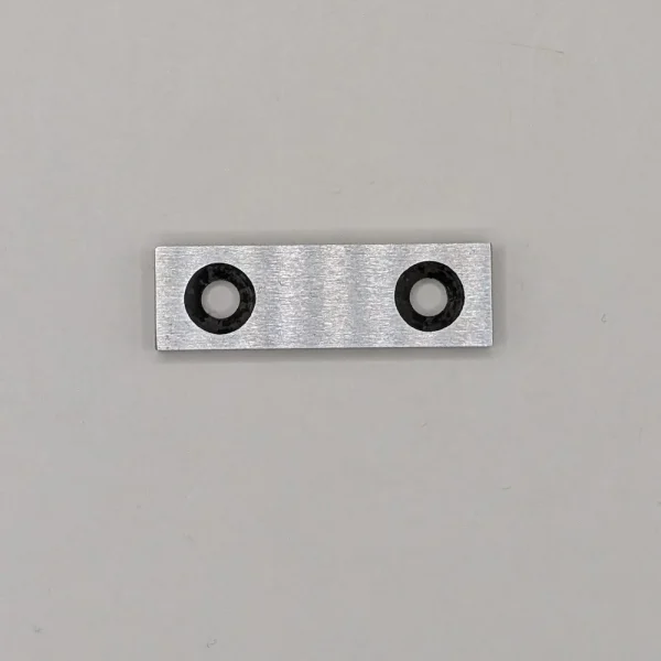 Fixed shear knife for Startrite blade welders. Counter-sunk holes.