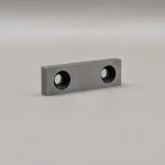 Fixed shear knife for Startrite blade welders. Counter-sunk holes.