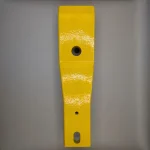 Guide arm for the Startrite H225, H250 & H280, painted in yellow on a grey background
