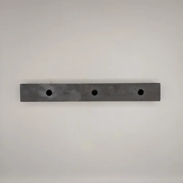 top down view fo guide block for Startrite horizontal saw tensioning assembly