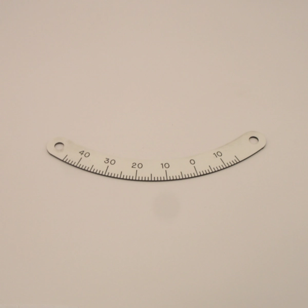 Protractor Scale, used on Startrite industrial bandsaws tilt cradle (502, V500, V900)