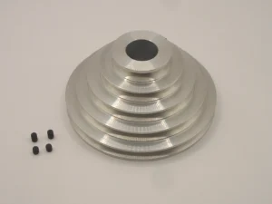 5 step pulley with grub screws, suitable for the Startrite Mercury 5 & 10 speed pillar drills