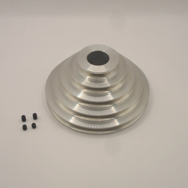 5 step pulley with grub screws, suitable for the Startrite Mercury 5 & 10 speed pillar drills