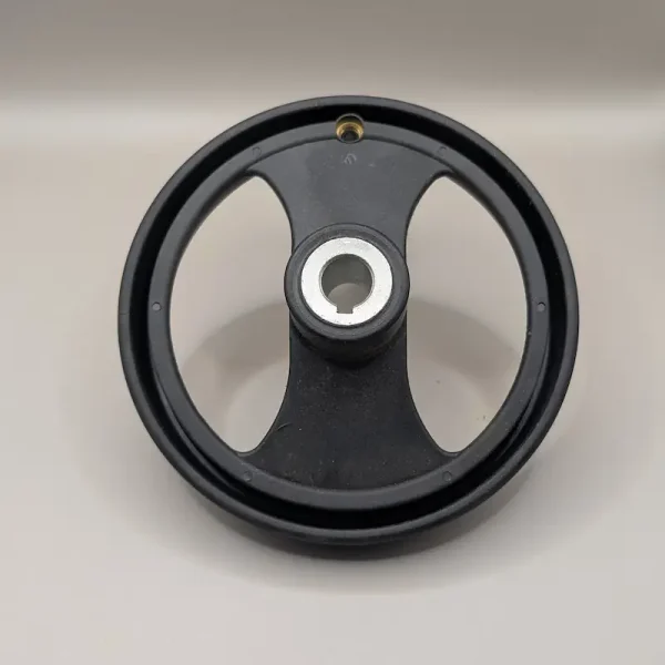 backside view of handwheel for Startrite H-Series tensioning assembly