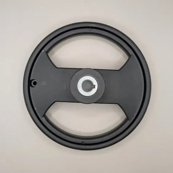 Startrite HB tensioning handwheel backside view.