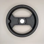 Top down view of tensioning handwheel for Startrite HB bandsaws.