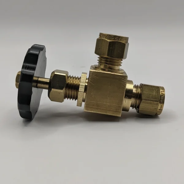 WVA3/B/16 compatible Brass needle valve. Dict replacement for the WVA3/b/16 due to that part now being obsolete