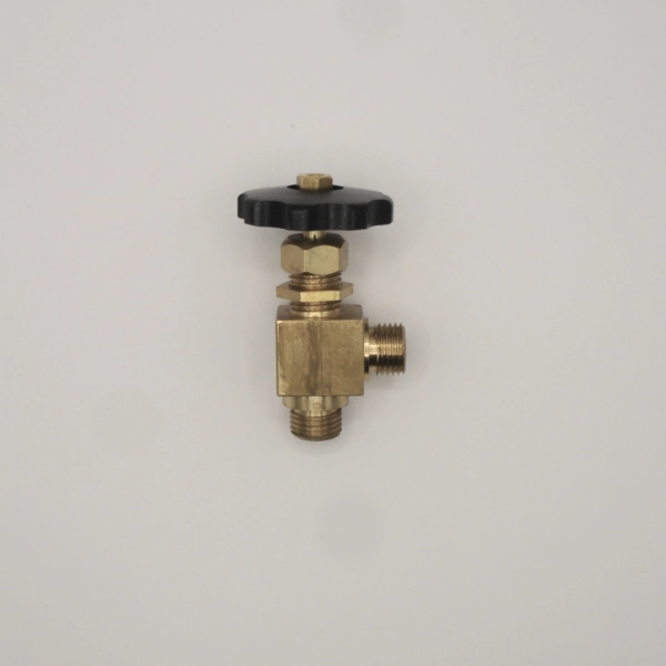 birds eye view of the Wade WVA3/B/16 compatible brass needle valve, made by Machine Spares Ltd (BO2466)