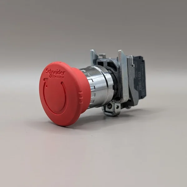 stay in stop button with contact block for Startrite HB bandsaws, both manual & auto models.