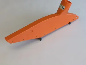 Startrite TA300 & TA1250 suitable blade guard assembly, with fixings included. Features a dust extraction port.