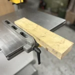 Startrite SM302 Rip Fence in use on a wood cut