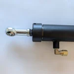 top side of the Startrite hydraulic cylinder for manual horizontal bandsaws, showing the cylinder cap and rod end.