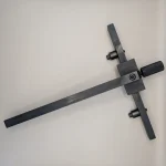 Top down view of the Startrite bandit rip fence assembly