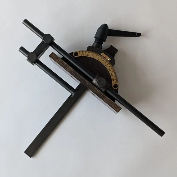 Startrite mitre gauge attachment, complete with a work stop rod. ideal for making angled or 90 degree cuts.