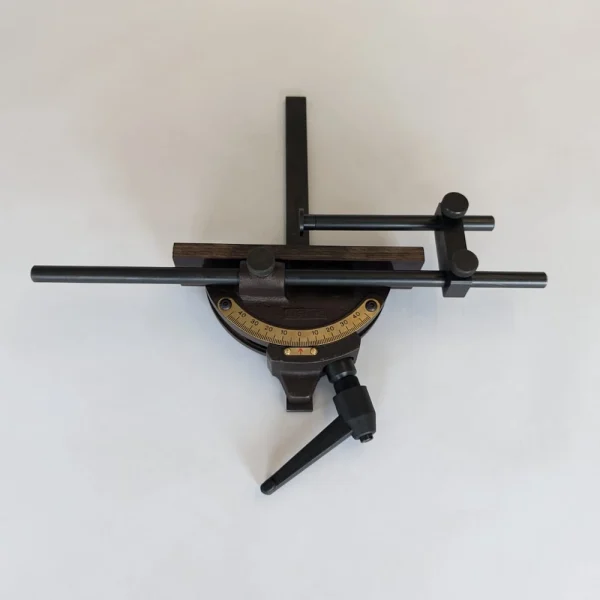 Startrite Mitre Gauge attachment assembly, complete with backstop rod system. USed on the Startrite 502S vertical bandsaw, and TA165, TA175 & TA275 table saws