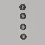 Conical Nut spare parts from Startrite H & HB blade guides, included in the SM2637 Blade Guide spares assembly kit