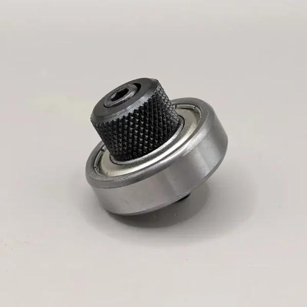 side on view of the thrust roller assembly for Startrite universal roller blade guides
