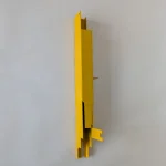 Startrite 352 Fully enclosed blade guard, shown from the back. Yellow Powder Coat Finish