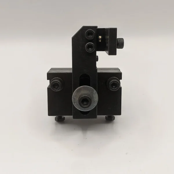 Startrite Solid Insert Blade Guide Lower Holder Assembly, suitable for the V, T, R & model bandsaws. Does Not include the solid insert itself.