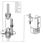 fitting instructions for the Startrite Mercury 5 speed drill guard