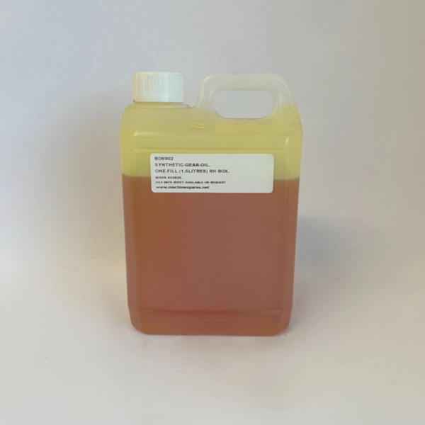 Gearbox Synthetic oil for Rehfuss gearboxes.