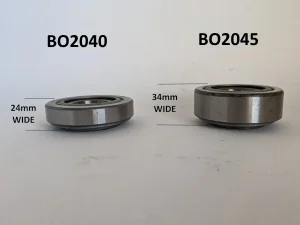Taper Bearing Options for the Startrite SM1255 & SM1256 gearboxes