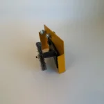 Side view of Blade Brush & Brush Guard Assembly, suitable for the Startrite H225, H250 & H330 bandsaws.