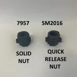 Solid nut and quick release nut options for manual vices on Startrite H250, H280 & H330 bandsaws