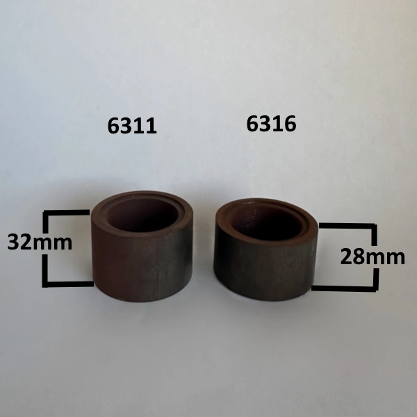 6311 32mm wide spacer & 6316 28mm wide spacer