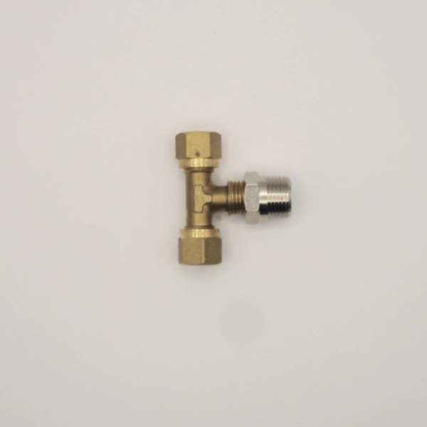 Male Stud Tee spare part, for the Startrite Mark 2 Hydraulic Control box found on vertical bandsaws