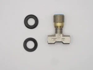 Speed Control Valve spare, used in the later version of the STartrite hydraulic table control box, V500, V900 & some V, T, R & S bandsaws