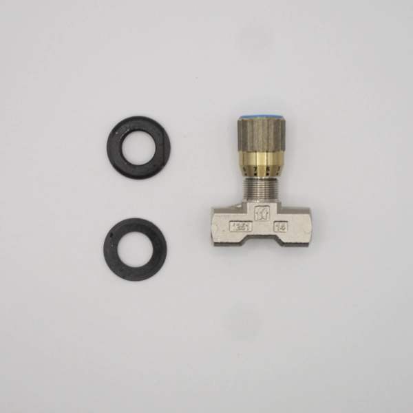 Speed Control Valve spare, used in the later version of the STartrite hydraulic table control box, V500, V900 & some V, T, R & S bandsaws
