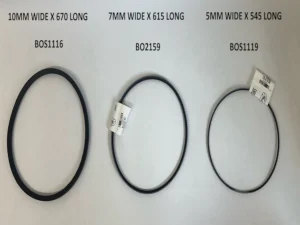 Startrite H-series drive belt comparison diagram