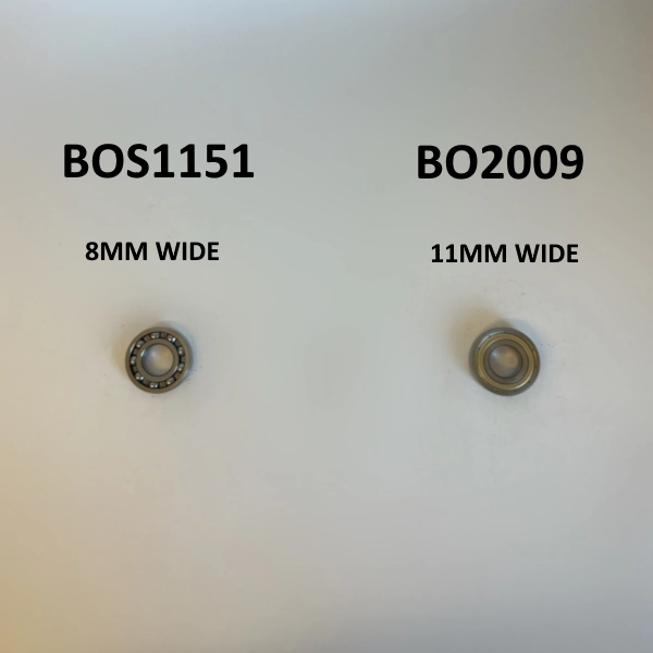 BOS1151 AND BO2009 bearing options (10 speed / varispeed gearbox)