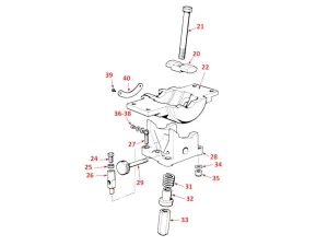 CRADLE FOR FIXED TABLE MK2 - 2 WAY