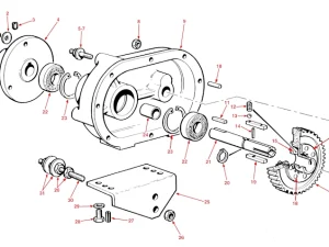 GEARBOX OUTPUT (10 & VARIABLE SPEED)