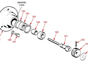 BANDWHEEL HUB (TRACKING) - Startrite V/T/R/S