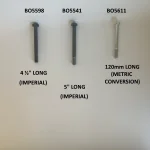 HEX BOLT for 2 PIECE TRUNNION (SEE OPTIONS)