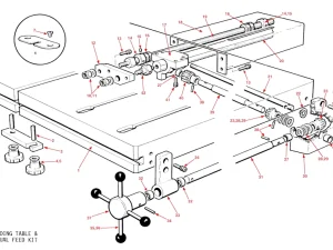 SLIDING / HYDRAULIC TABLE & MANUAL FEED KIT
