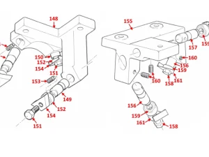 FRONT & REAR BEARING - TA1250