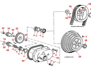 GEARBOX INPUT (10 & VARIABLE SPEED)