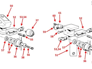 ANGLED ROLLER BLADE GUIDES - V900