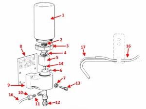 GRAVITY FEED COOLANT KIT - V500