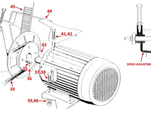 MOTOR & SIMPLATROLL UNIT - V500