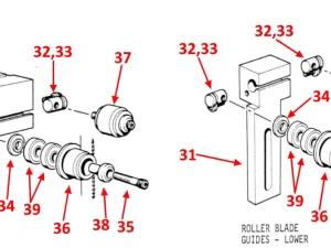 ROLLER BLADE GUIDES - V900